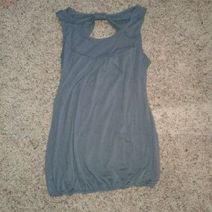 Grey maternity shirt